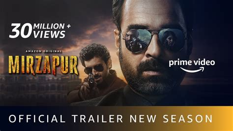 MIRZAPUR S2 - Official Trailer | Pankaj Tripathi, Ali Fazal, Divyenndu ...