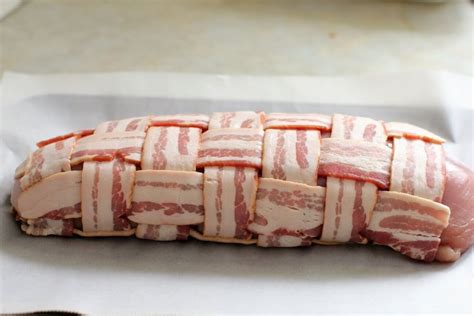 Rolled Stuffed Turkey Breast Wrapped in Bacon | Kitchen Frau