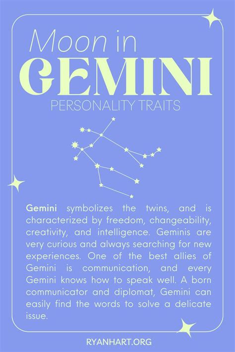 Gemini Moon Sign Personality Traits in 2022 | Gemini moon sign, Gemini ...