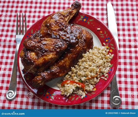 Bar-b-que Chicken Royalty Free Stock Photo - Image: 20537085