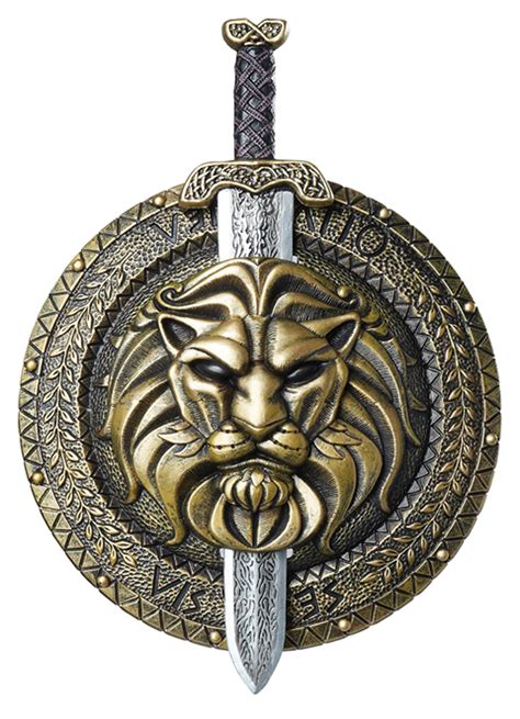 Gladiator Combat Shield and Sword - PartyBell.com