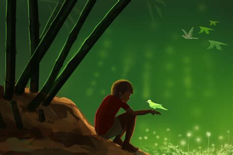 ArtStation - Bird and Boy