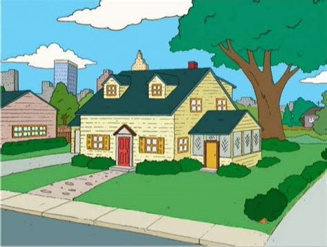 Architecture Image: Cartoon Of Family Guy House With Dark Green ...