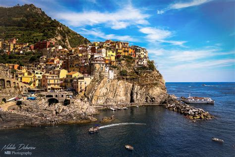 Manarola cityscape by mydarkeyes on DeviantArt