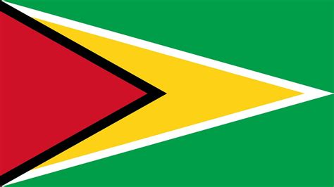 Evolución de la Bandera de Guyana - Evolution of the Flag of Guyana ...