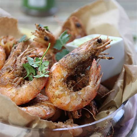 Smoked Salt & Pepper Prawns - The Salt Box