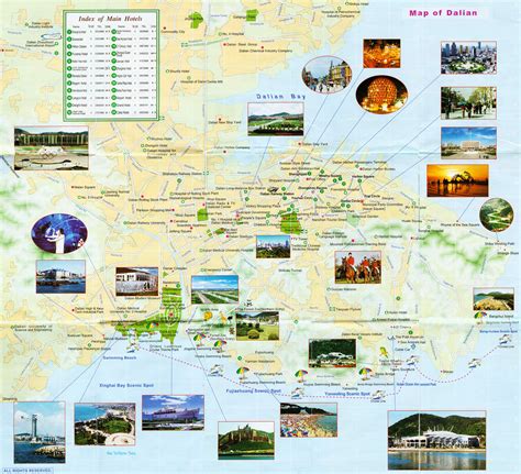 Dalian China Map