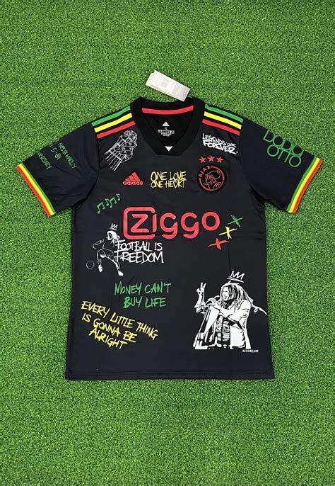 Ajax Third Bob Marley JERSEY KIT SHIRT - Etsy