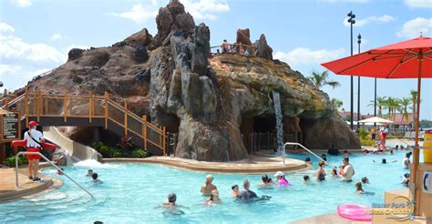 Disney Polynesian Resort Pool - Water Slide - Water Park Hotels Orlando