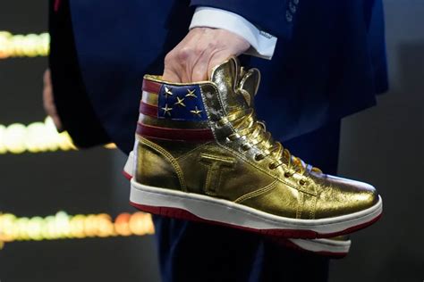 Former President Donald Trump Launched His Own Sneaker Line | Nice Kicks