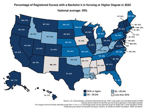 Maps Illustrate Progress in Nursing Education | Campaign for Action