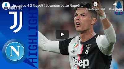 Juventus - Napoli 4-3 Guarda Gol e Highlights (Juventus)