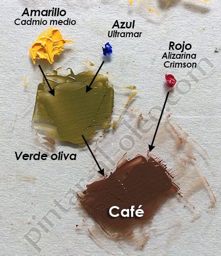 mezclar color cafe con verde y rojo Color Mixing Chart Acrylic, Mixing ...