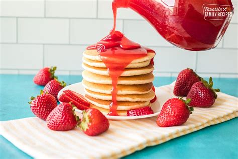 Strawberry Syrup (made with fresh strawberries)