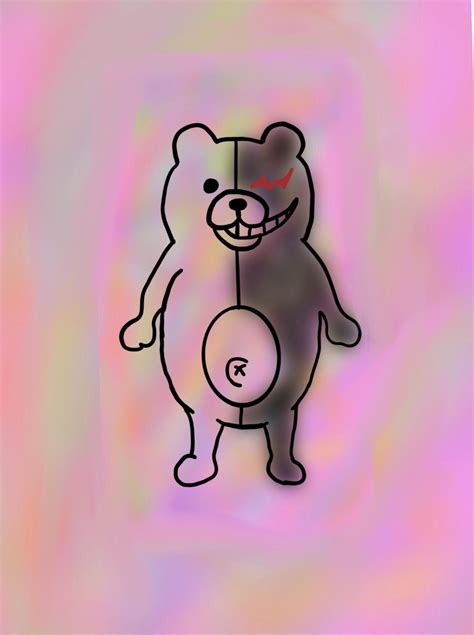 Monokuma Art (first time) : r/danganronpa