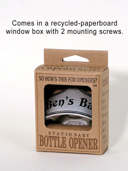 Personalized Wall-Mount Bottle Opener