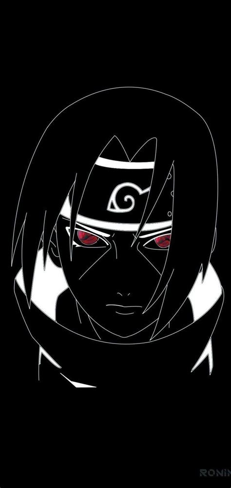 Wallpaper De Itachi Blanco Y Negro - Imagenes Y Memes Naruto Naruto ...