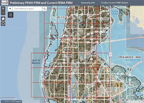 FEMA Preliminary Flood Zones