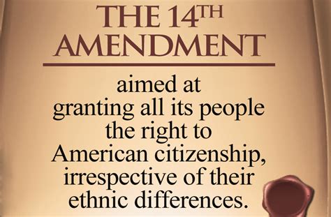 The Fourteenth Amendment to the United States Constitution / SamePassage