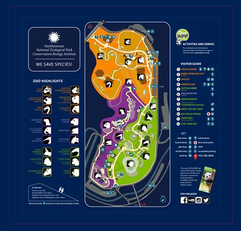 Zoo Map | Smithsonian's National Zoo