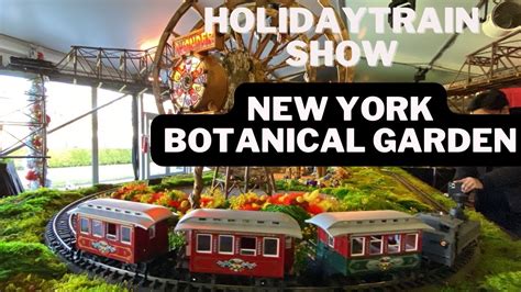 New York Botanical Garden Glow & Holiday Train Show 2021 - YouTube