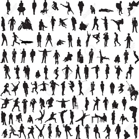 Silhouette People, Tree Silhouette, Silhouette Vector, Free Vector ...