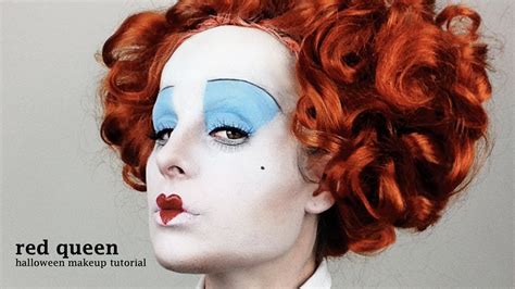 Red Queen (Alice In Wonderland) - Halloween Makeup Tutorial (by jen ...