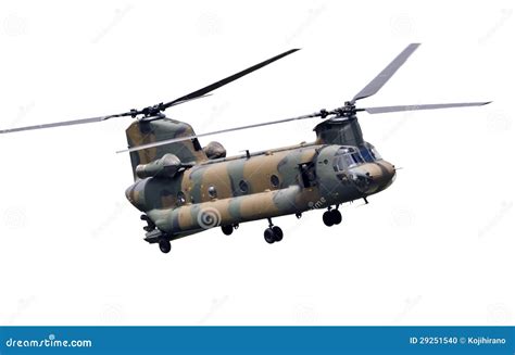 Tandem Rotor Helicopter stock photo. Image of helicopter - 29251540