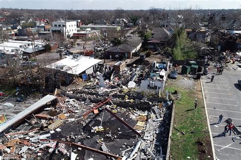 Massive tornado batters Nashville as 'extremely dangerous' supercell ...