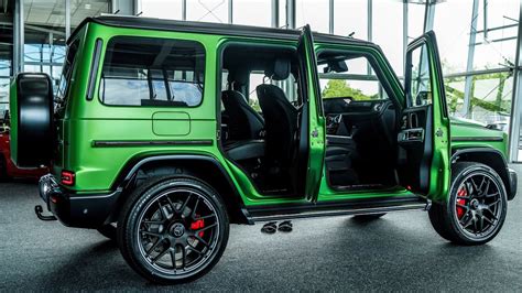 2024 Green Mercedes G63 AMG - Luxury SUV in Detail! - YouTube