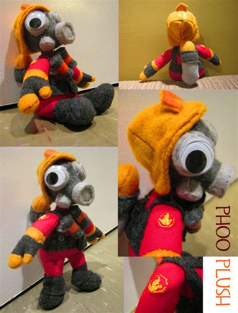 Team Fortress 2 Pyro plushie by phooanimates on DeviantArt