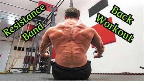 Intense 5 Minute Resistance Band Back Workout - YouTube