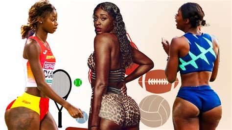 10 Most Beautiful Black Women in Sports, Track & Field - YouTube