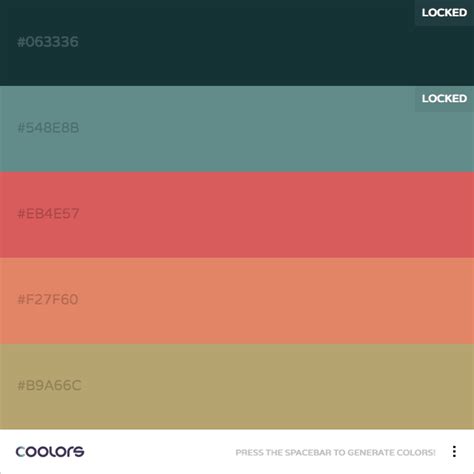 Coolors.co - Color Palette Generator « SpareType