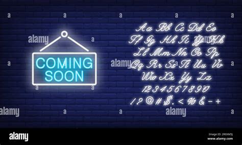 Coming soon neon sign Stock Vector Image & Art - Alamy