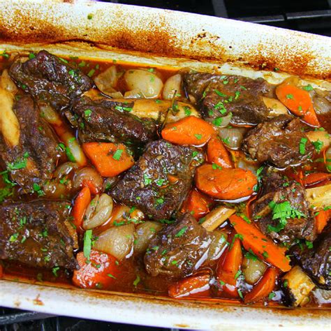 Simple Braised Beef Short Ribs.