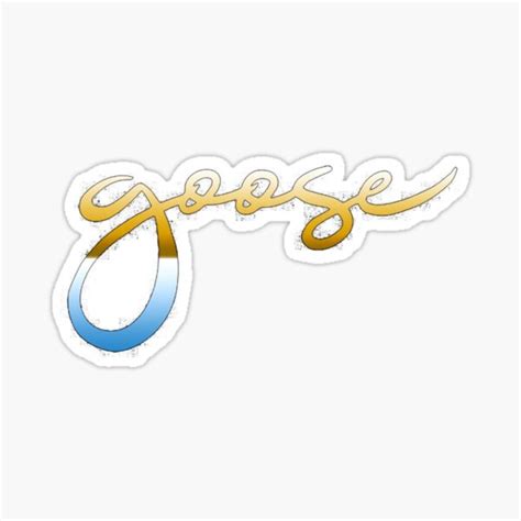 "The Goose American band goose the band merch tour" Sticker for Sale by ...