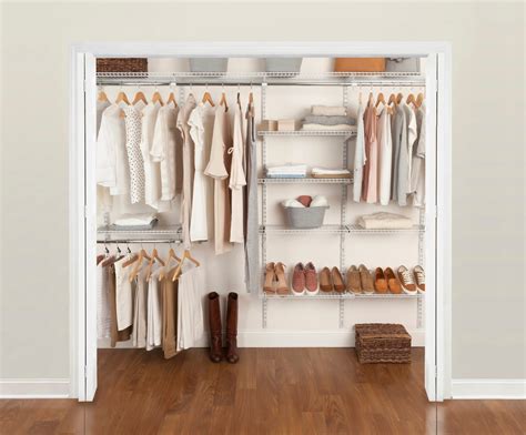 Rubbermaid Fasttrack Closet Storage | Dandk Organizer