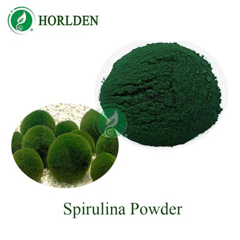 SPIRULINA POWDER / Protein content of 60% food, medicine, cosmetics ...