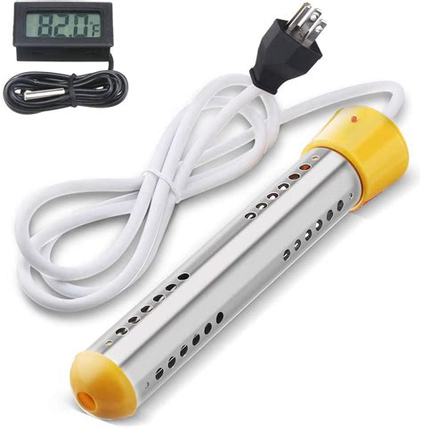 Outerdo Immersion Water Heater, Electric Submersible, Portable with ...