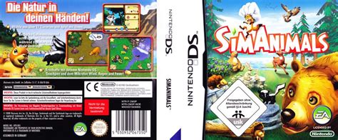 SimAnimals (2009) Nintendo DS box cover art - MobyGames