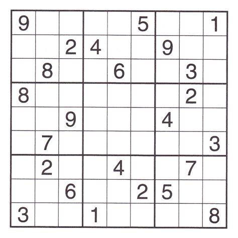 Sudoku Printable Hard For Adults