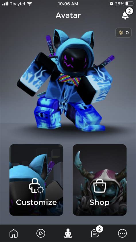 My roblox avatar : protogen