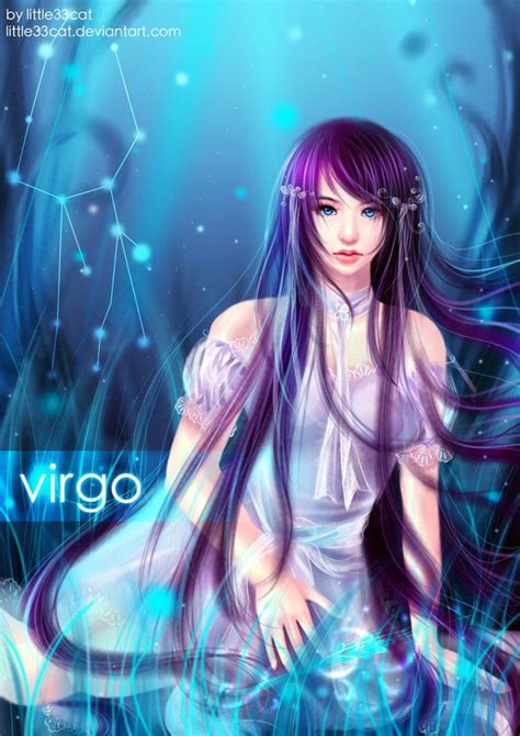 virgo by little33cat on DeviantArt Anime Zodiac, Zodiac Art, Zodiac ...