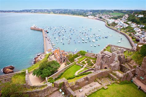 Aerial View over Jersey Harbour - Jersey, Channel Islands #ltuk ...