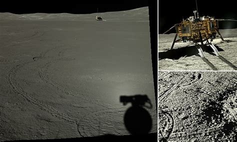 China releases stunning images of the far side of the moon | Daily Mail ...