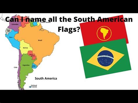 Flags Of South America l Sporcle - YouTube