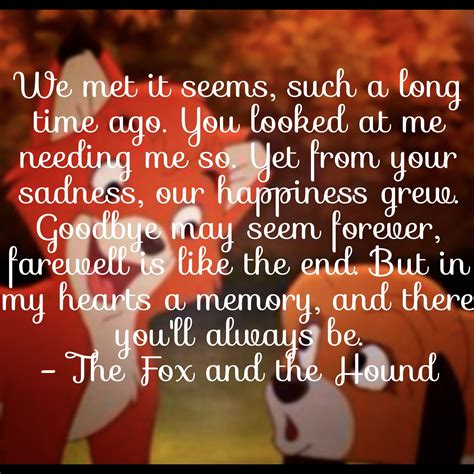 But in my hearts a memory, and there you'll always be. | Disney movie ...