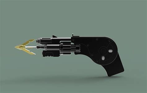 Batman Grapple-gun 3D model 3D printable | CGTrader