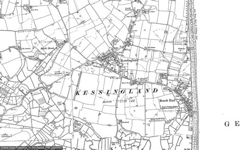 Old Maps of Kessingland Beach, Suffolk - Francis Frith